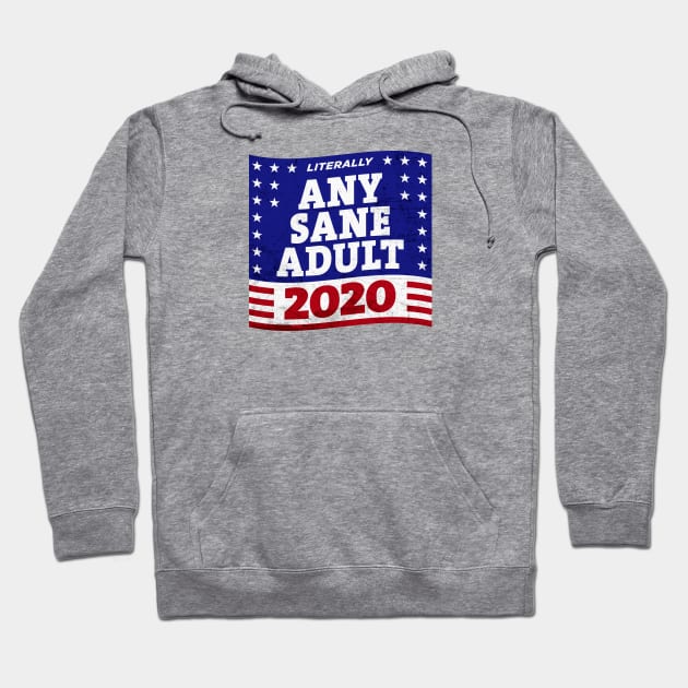 Literally ANY SANE ADULT 2020 Hoodie by ClothedCircuit